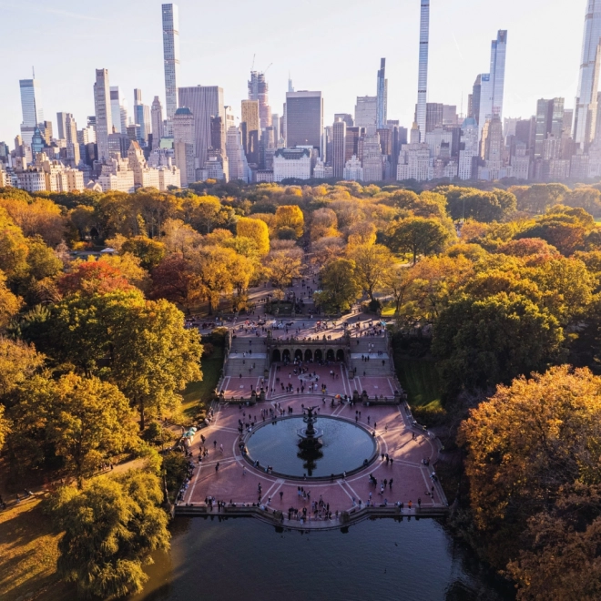 Poznámkový kalendár New York 2026