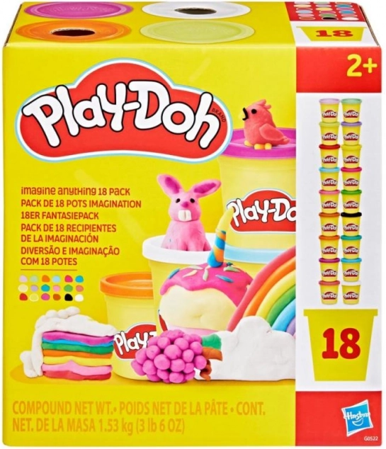 Play-Doh veľká sada 18 kelímkov