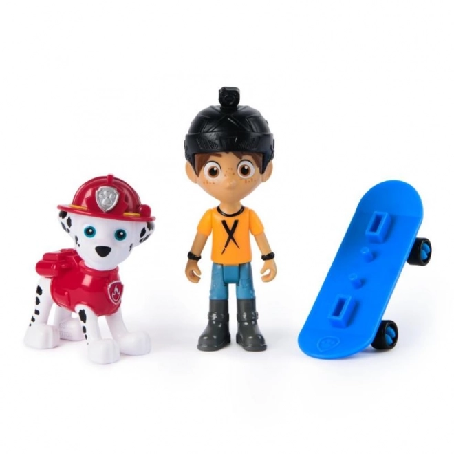 Figúrky Paw Patrol Marshall a Odvážny Danny X