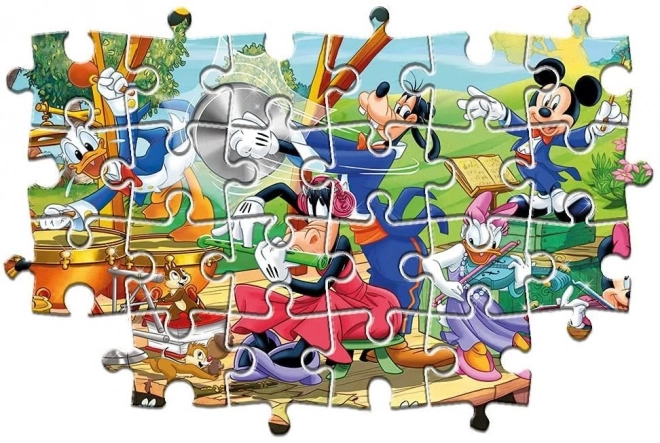 Clementoni Puzzle Mickey a Priatelia 2x60 dielikov