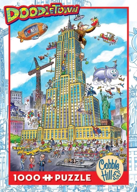 Puzzle DoodleTown: Empire State 1000 dielikov