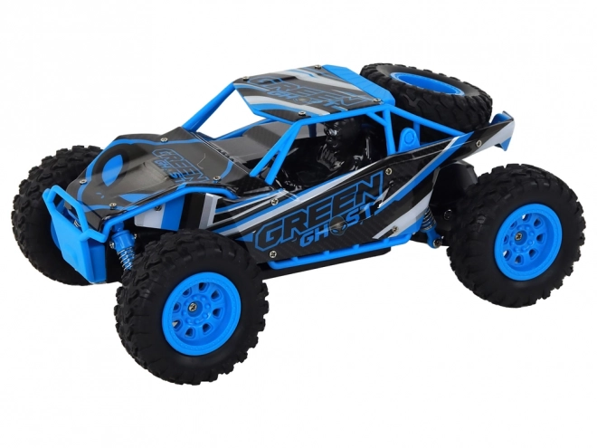 Zdravé Sterované Terenové Auto 1:24 Nálezitá Modrá