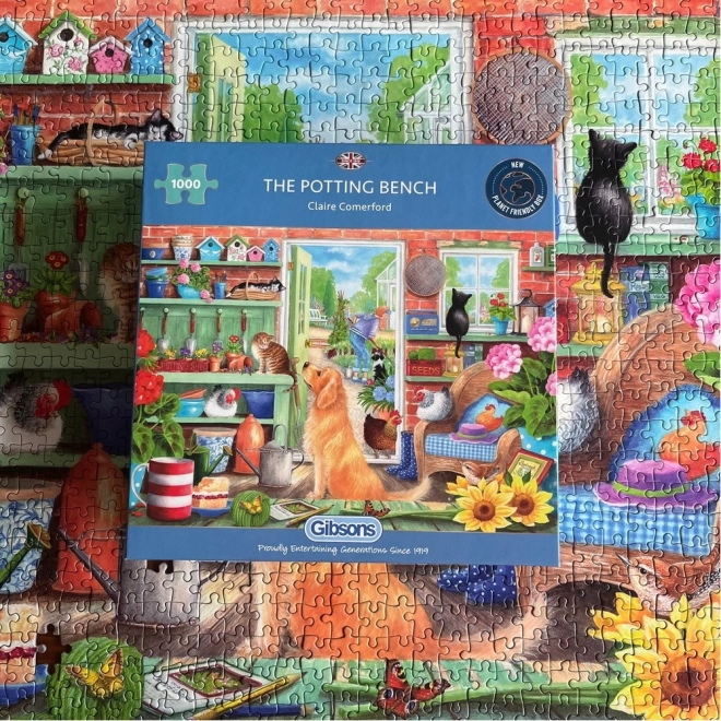 Puzzle Záhradní políčky 1000 dielikov