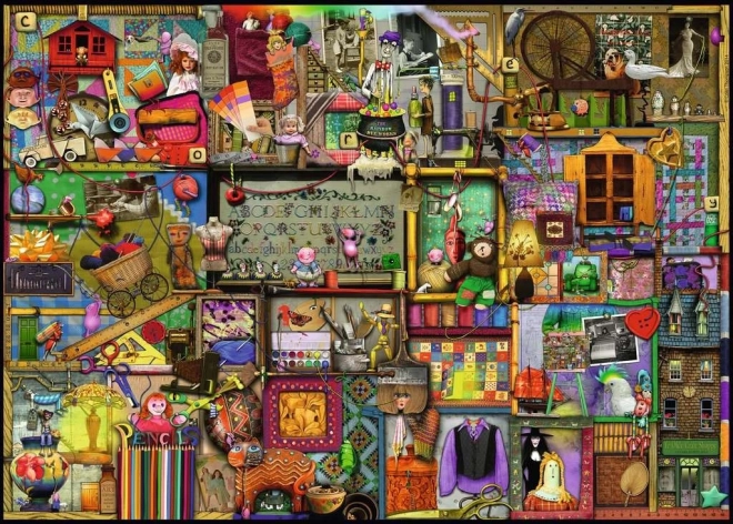 Ravensburger: Puzzle 1000 dielikov - Jedinečná vitrínka