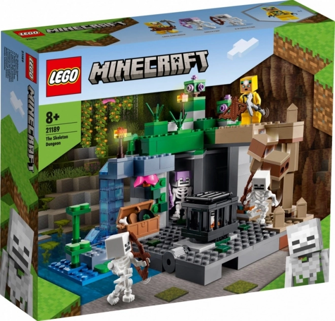 LEGO Minecraft 21189 Jaskyňa kostlivcov