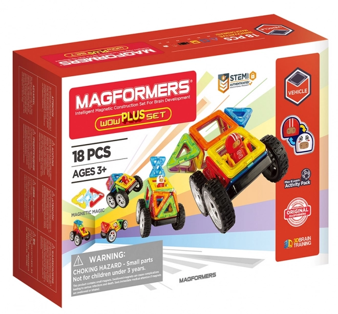 Magformers Wow Starter Plus 18 dielikov