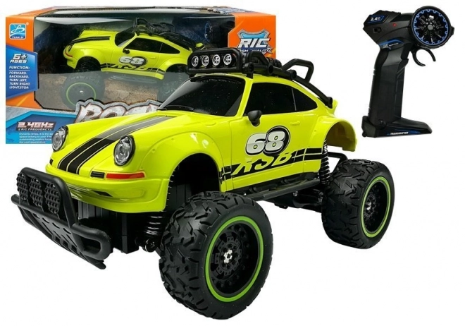 Auto na diaľkové ovládanie Beetle Zelené 6.5 km/h