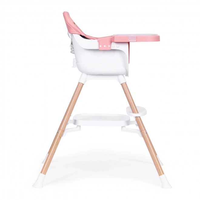 Detská stolička 2-v-1, ružová, ECOTOYS