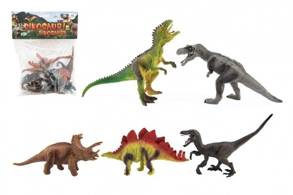 Dinosaurus plastový 15-18 cm 5 ks vo vrecku