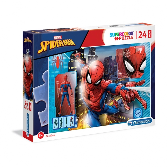 Clementoni Puzzle Spiderman Profil Maxi 24 Dielikov