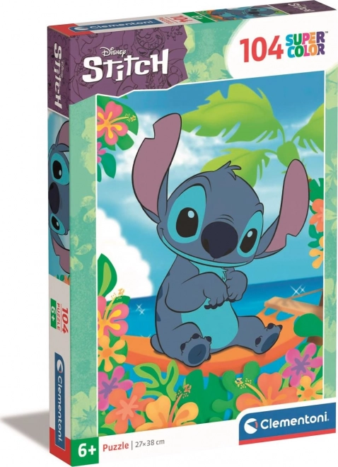 Clementoni Puzzle Stitch SuperColor 104 Dielikov