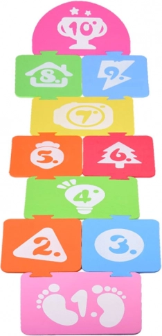 Detská pohybová hra Klasy enové puzzle