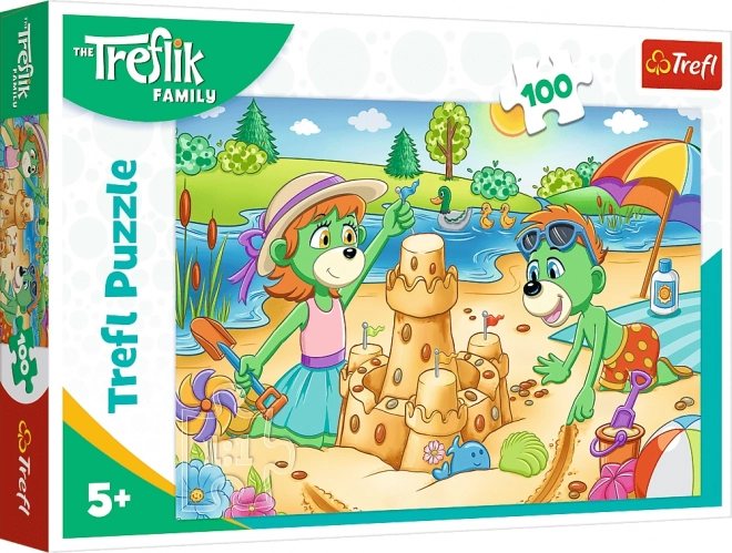 Puzzle Treflíci: Deň Treflíkov 100 dielikov