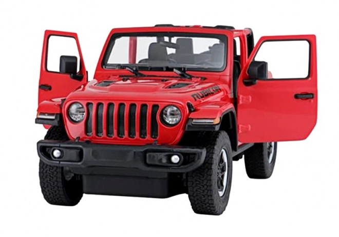 Auto R/C Jeep Wrangler Rubicon 1:14 Rastar – Červená