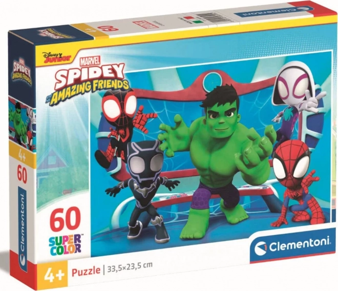 Puzzle Spidey a jeho úžasní priatelia 60 dielikov