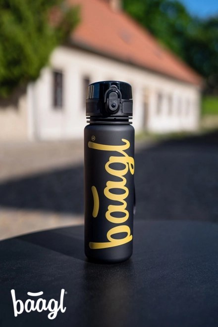 Tritanová fľaša na pitie Logo Gold, 500 ml