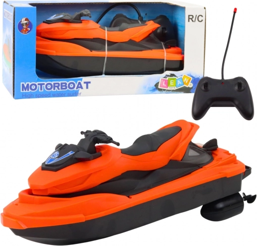 Závodný vodný skúter RC 1:42 oranžový