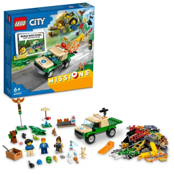 LEGO City Záchranné misie divokej prírody