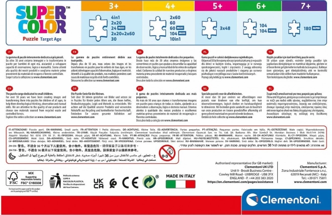 Clementoni Puzzle Príbehy 104 dielikov