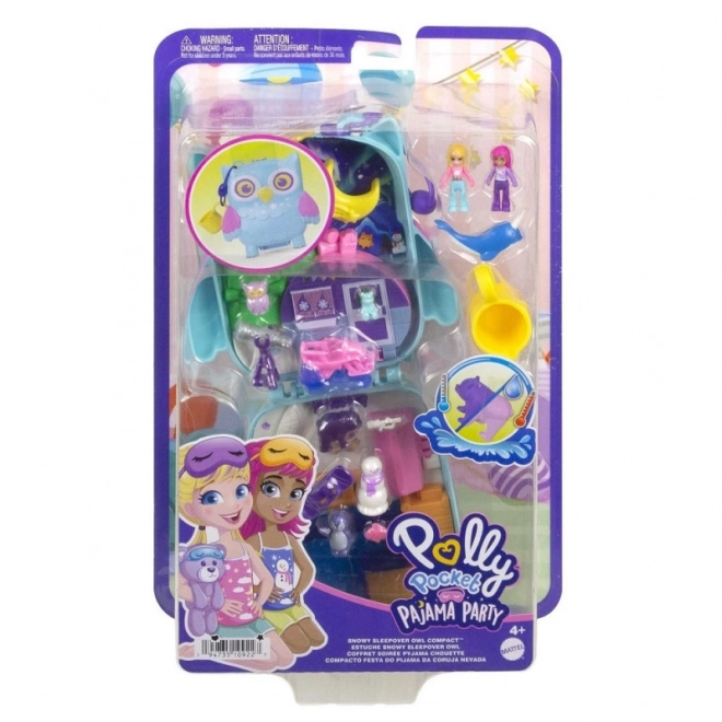 Polly Pocket set na pyžamovú párty so Sovami