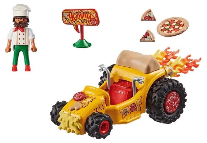 Set s figúrkami Playmobil Funstars Racing: Pizza