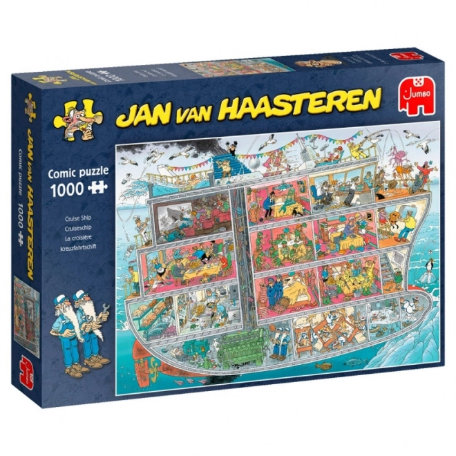 Puzzle Jan van Haasteren - Výletná loď 1000 ks