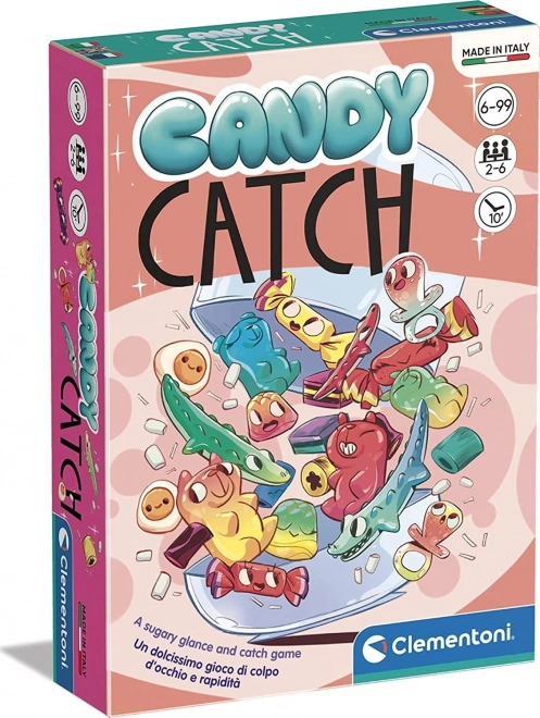 Clementoni Karetná hra Candy Catch – Sladký úlovok