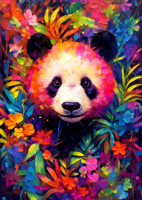 Enjoy puzzle Hravé pandí mláďa 1000 dielikov