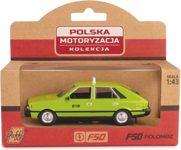 Model auta FSO Polonez Taxi zelený 1:43