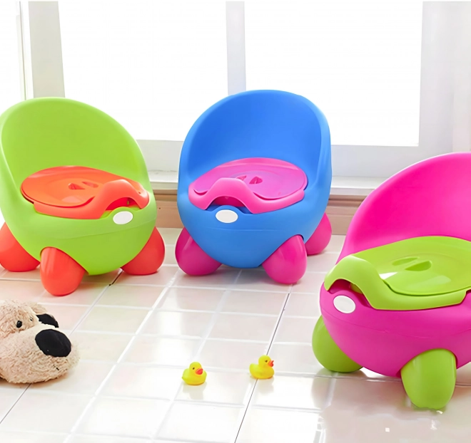Detský nočník ECOTOYS so zeleným odnímateľným vložkom