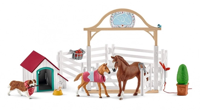 Schleich Horse Club Hostujúce kone s fenkou Ruby