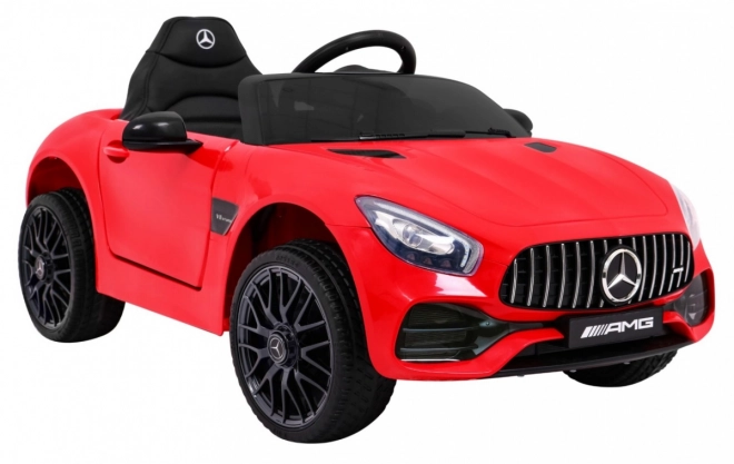 Mercedes Benz GT na batériu pre deti - Červený