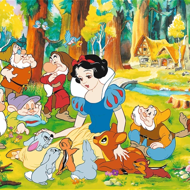 Puzzle Disney: Snehulienka a sedem trpaslíkov, 600 dielikov