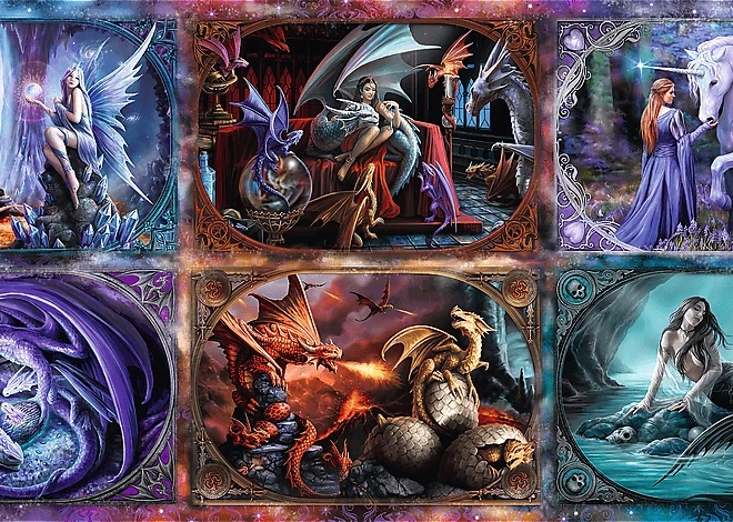 TREFL Puzzle Fantastické bytosti 9000 dielov