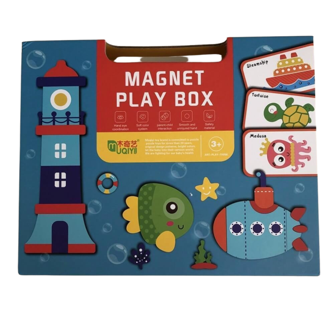Magnetický hrací box - Morský svet