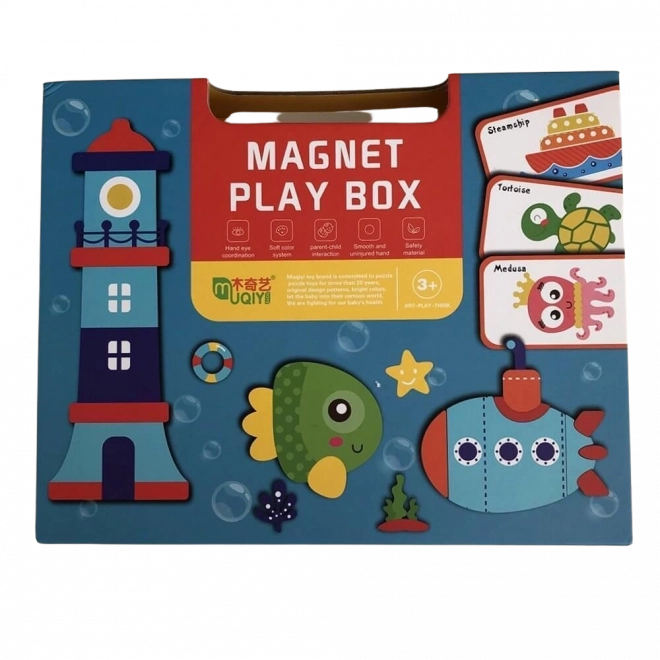 Magnetický hrací box - Morský svet