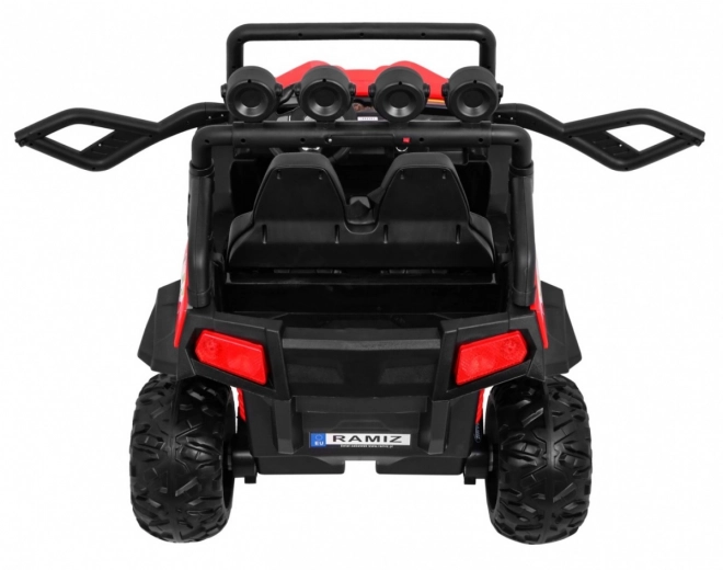 Detské elektrické auto 4x4 s čalúnením, MP3 a svetelnými efektmi