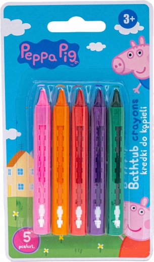 Voskovky do kúpeľa ASTRA PRASIATKO PEPPA, 5 ks