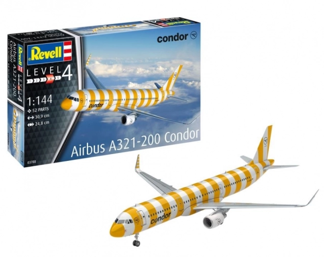 Model plastového lietadla Airbus A321-200 Condor