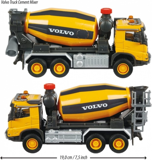 Betónový mixér Volvo od Majorette 19 cm