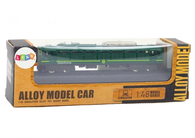 Kolekcionársky model vlaku 1:48 kovový zelený