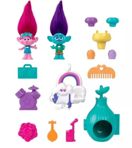 Polly Pocket Trolls Domček Poppy