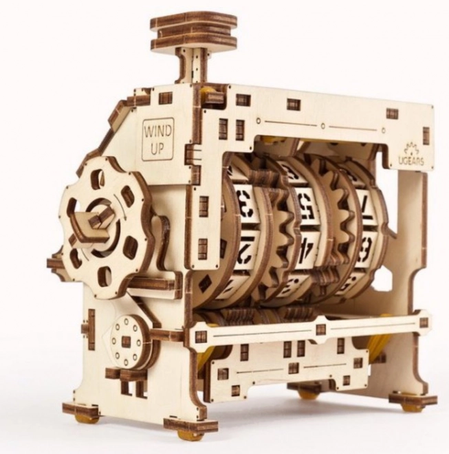 Ugears 3D puzzle - Pultová pokladňa 157 dielikov