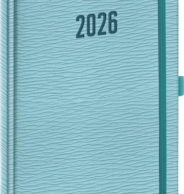 Notique Týždenný diár Rivoli svetlomodrý 2026