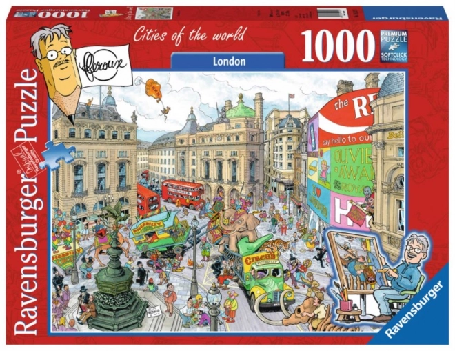 Ravensburger Puzzle Mesta sveta: Londyn 1000 dielikov