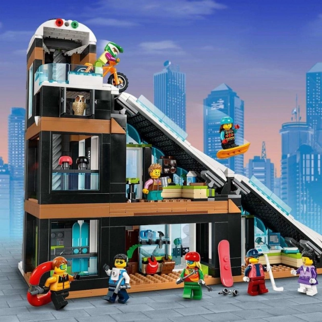 LEGO City Lyžiarsky a lezecký areál