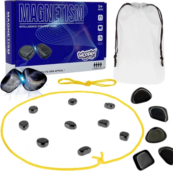 Woopie magnetická hra kamienky na šnúrke – 20 dielov