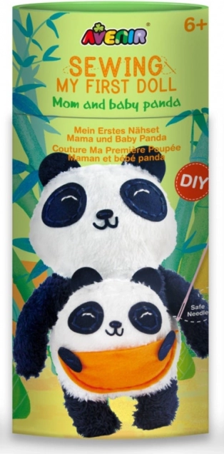 Šijacia sada Môj Prvý Plyšák Panda pre deti