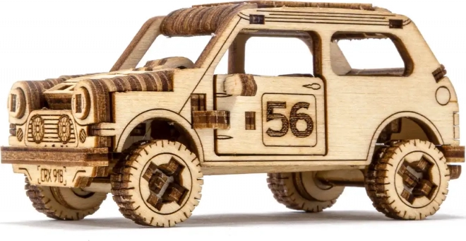 Drevené Puzzle 3D - Model Rally Auto 1