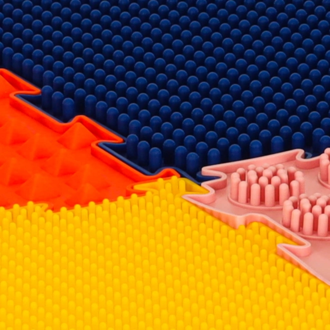 Ortopedická senzorická puzzle podložka pre masáž nôh